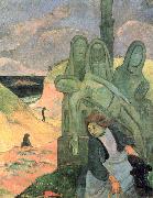 Paul Gauguin The Green Christ Spain oil painting artist